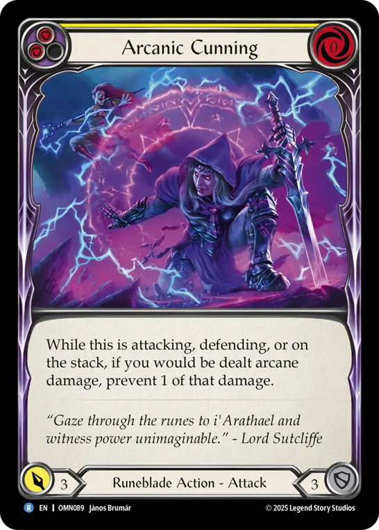 Arcanic Cunning — Rainbow Foil