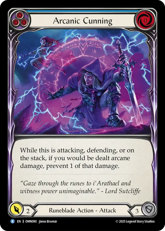Arcanic Cunning — Rainbow Foil