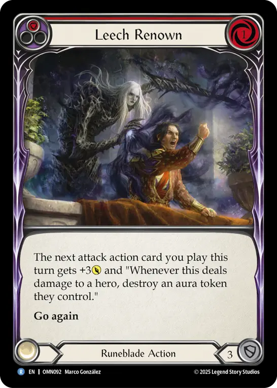 Leech Renown — Rainbow Foil