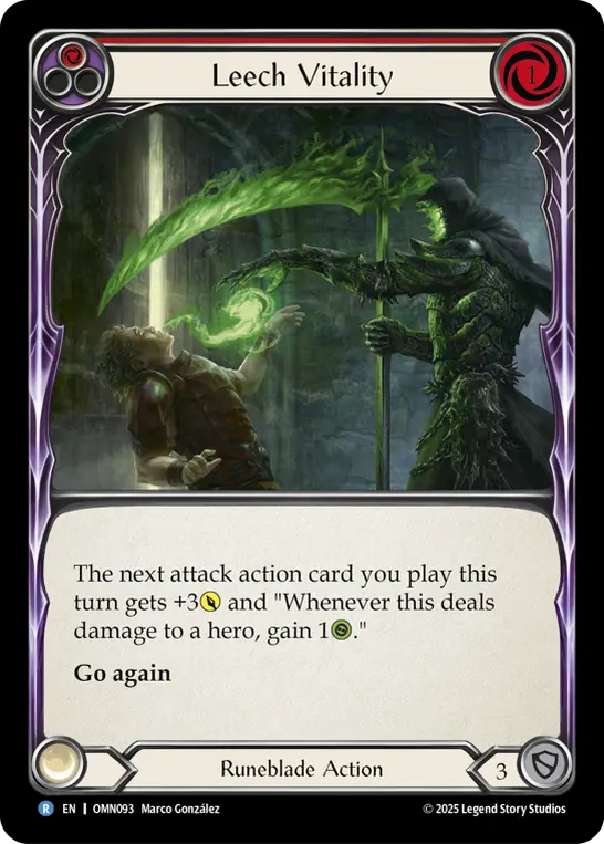 Leech Vitality — Rainbow Foil