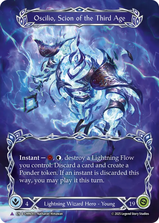 Oscilio, Scion of the Third Age