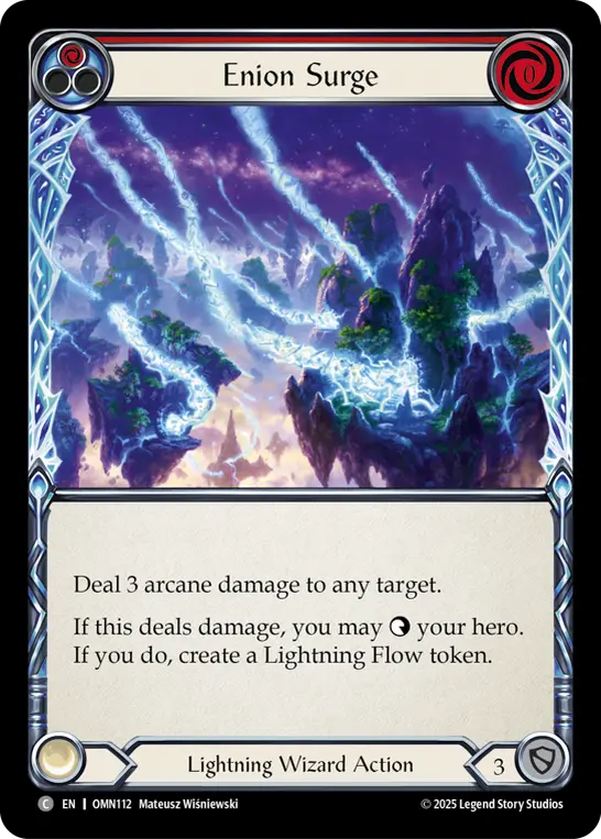 Enion Surge — Rainbow Foil