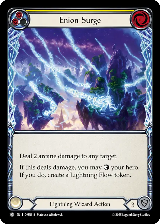 Enion Surge — Rainbow Foil