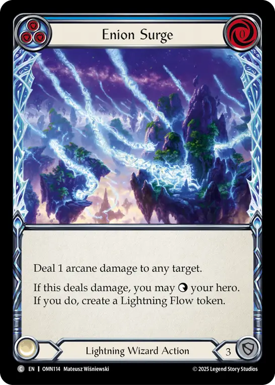 Enion Surge — Rainbow Foil