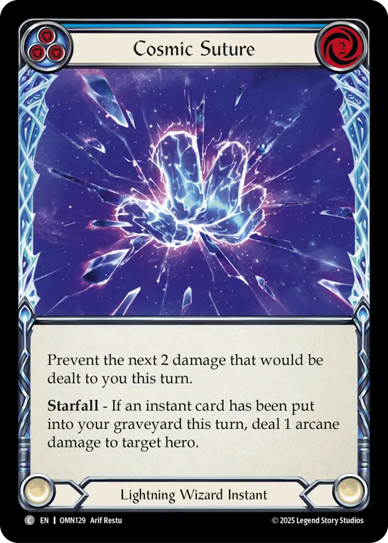 Cosmic Suture — Rainbow Foil
