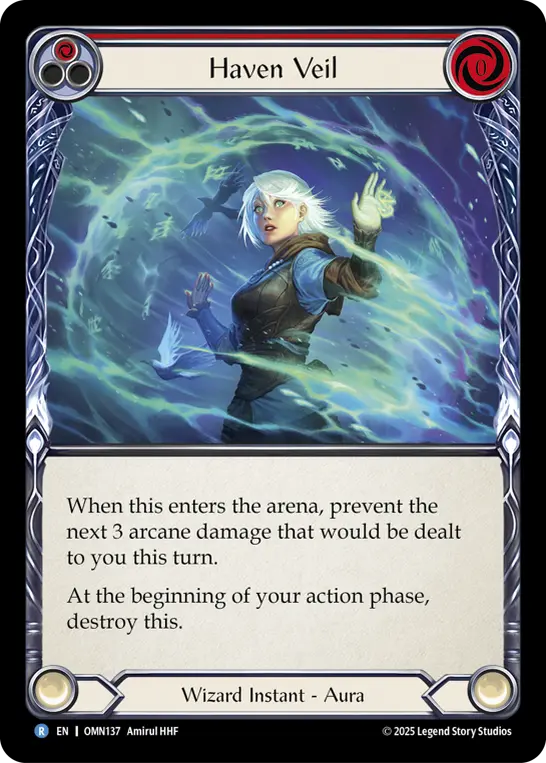 Haven Veil — Rainbow Foil