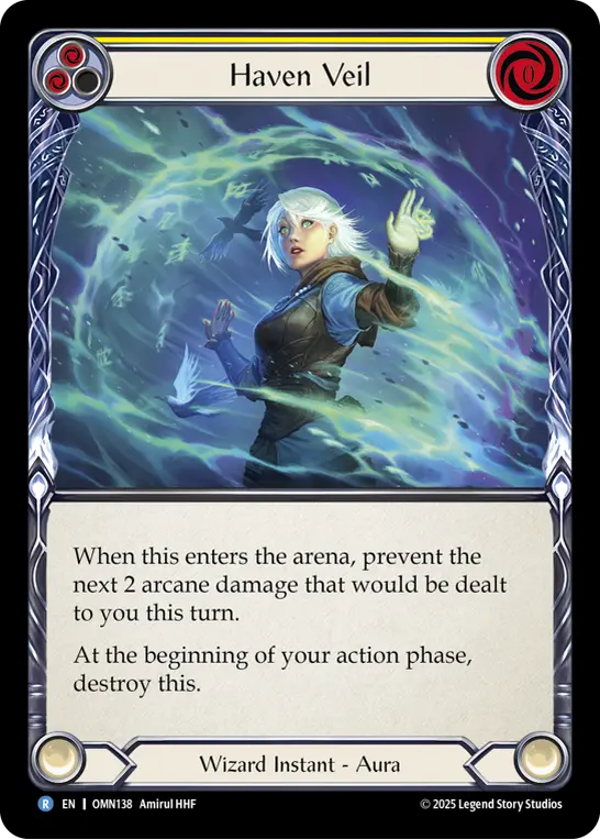 Haven Veil — Rainbow Foil