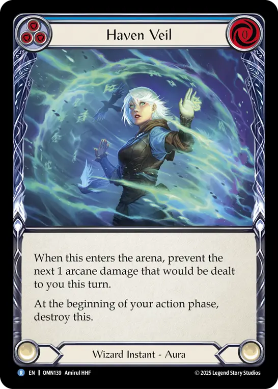 Haven Veil — Rainbow Foil