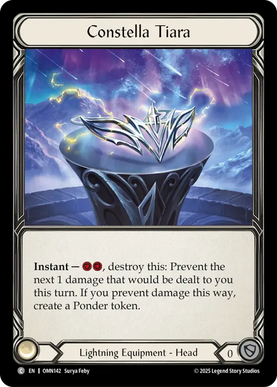 Constella Tiara — Cold Foil
