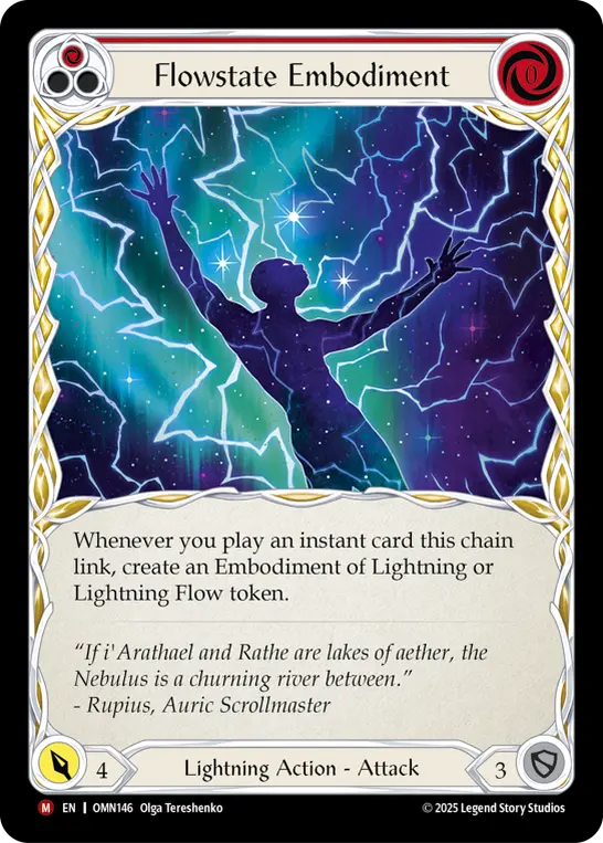 Flowstate Embodiment — Rainbow Foil