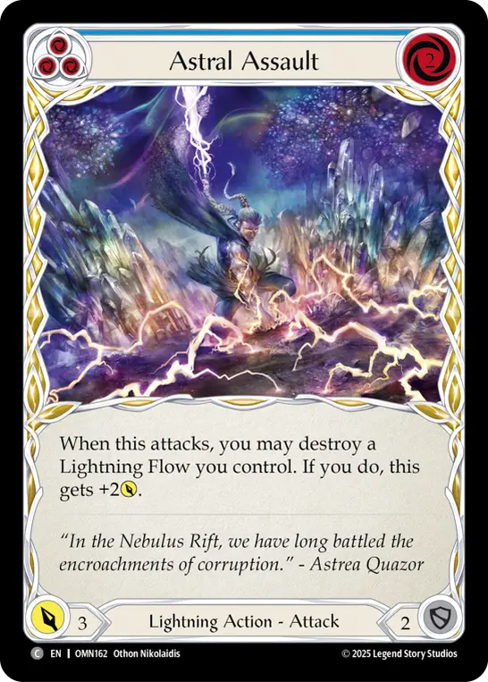 Astral Assault — Rainbow Foil