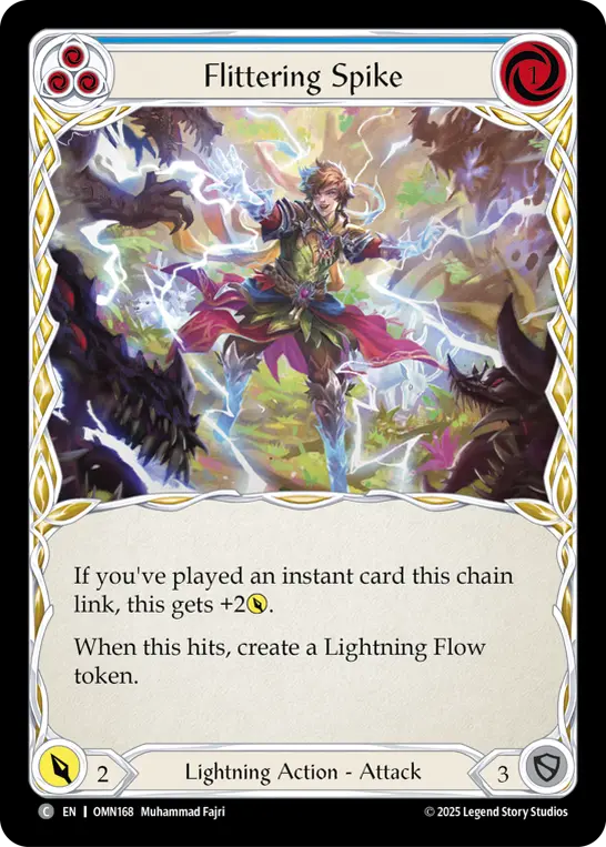 Flittering Spike — Rainbow Foil