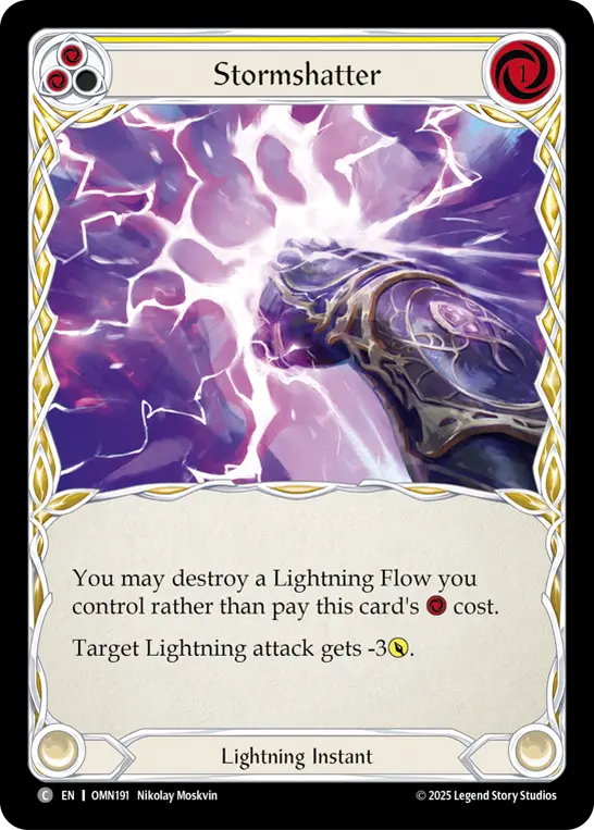 Stormshatter — Rainbow Foil
