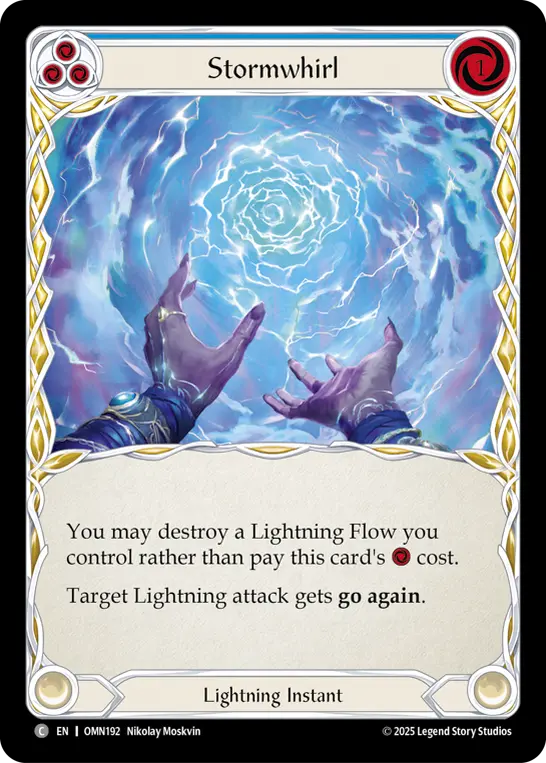 Stormwhirl — Rainbow Foil