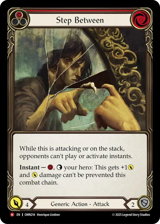 Step Between — Rainbow Foil