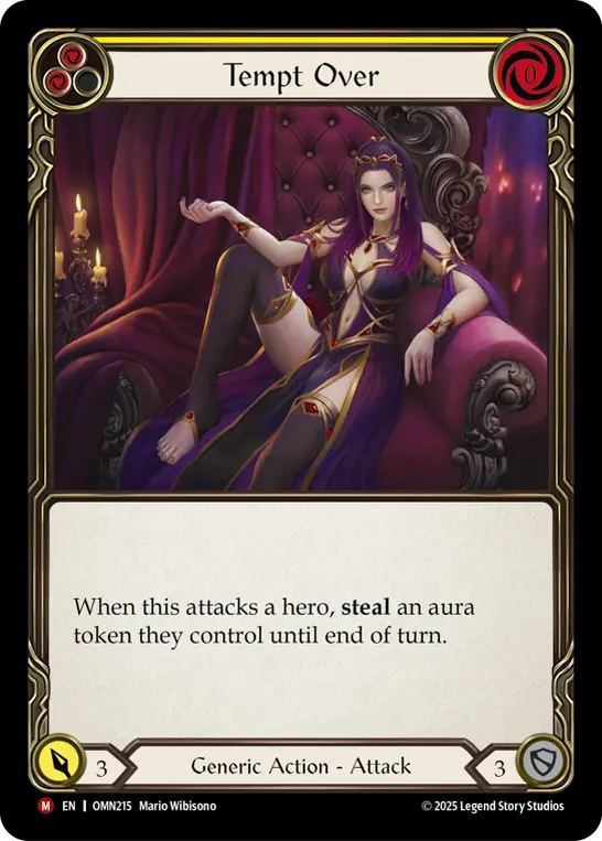 Tempt Over — Rainbow Foil