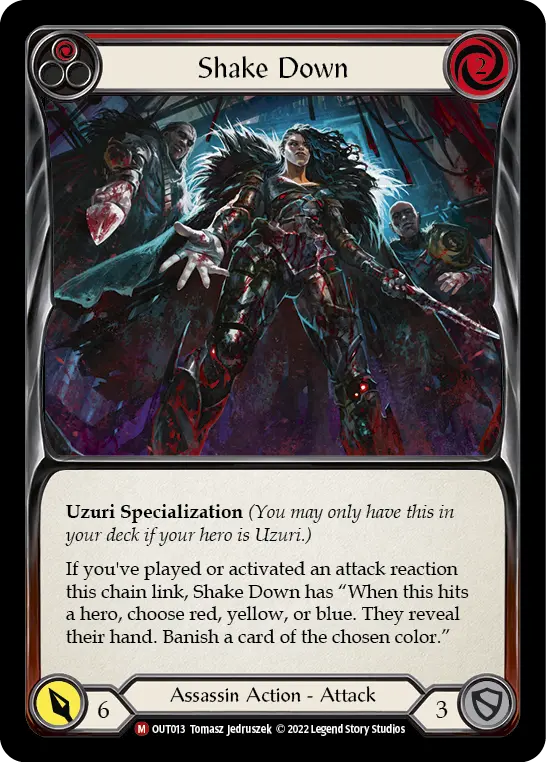Shake Down — Rainbow Foil