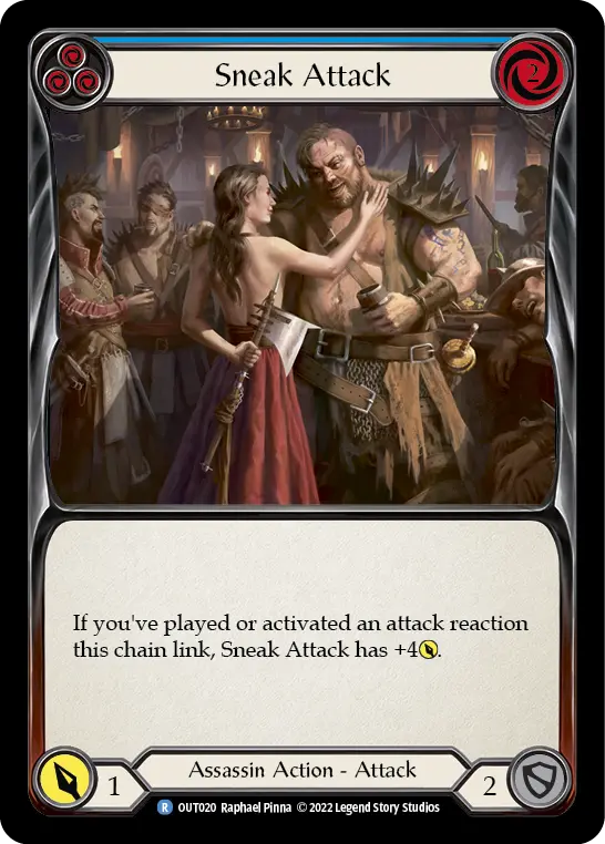 Sneak Attack — Rainbow Foil