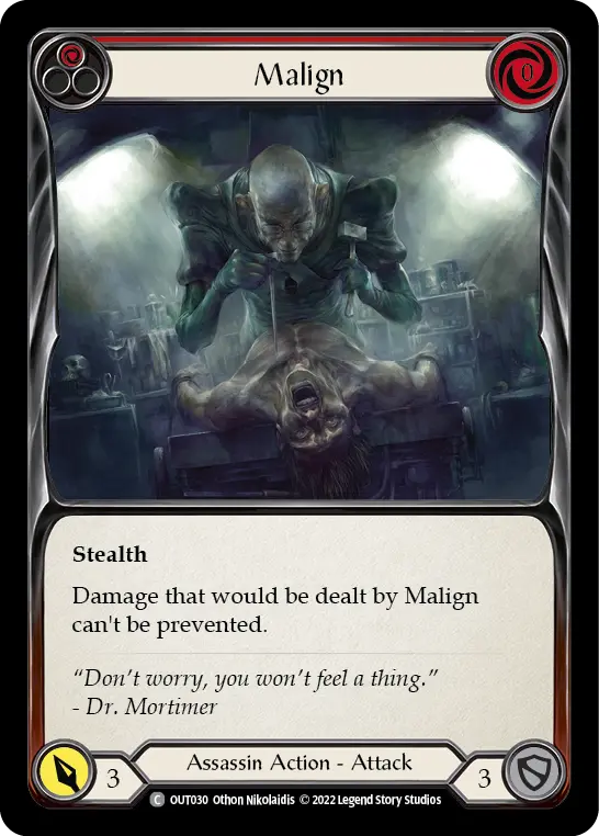 Malign — Rainbow Foil