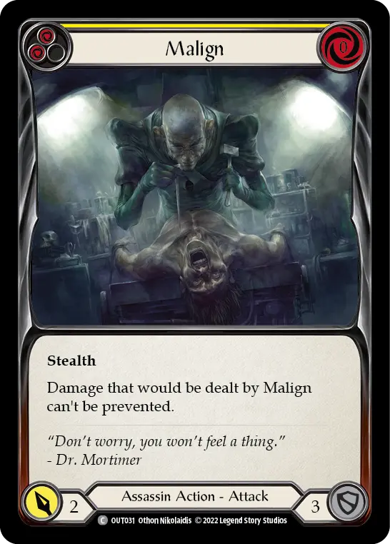 Malign — Rainbow Foil