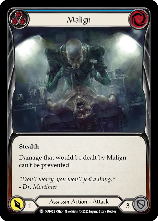 Malign — Rainbow Foil
