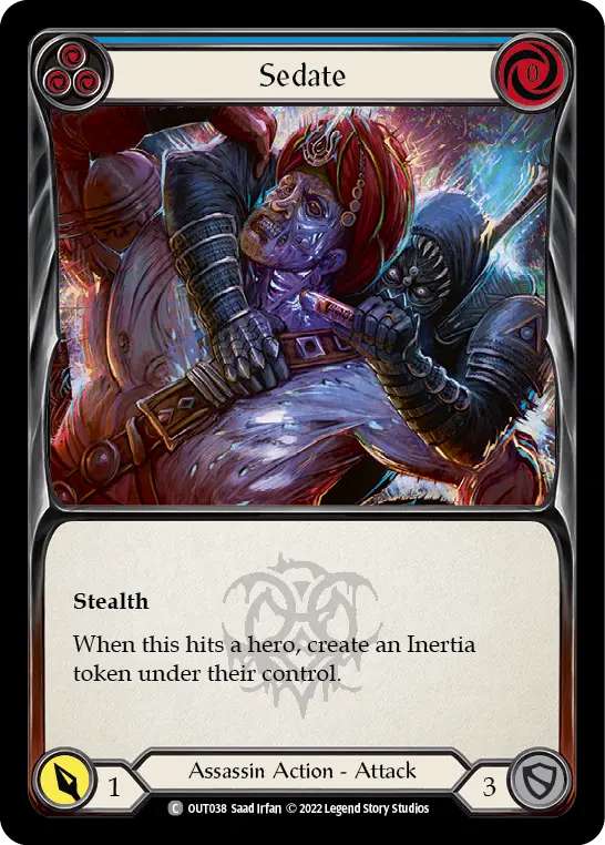 Sedate — Rainbow Foil