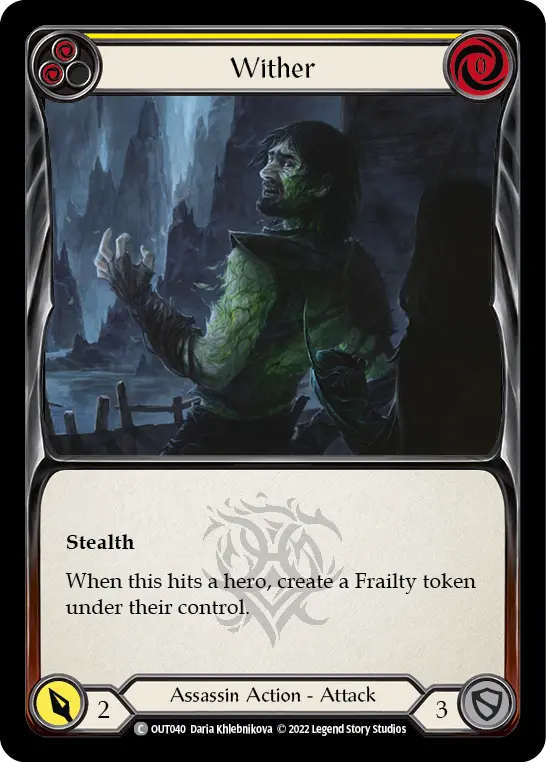 Wither — Rainbow Foil