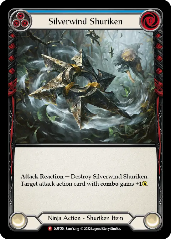 Silverwind Shuriken — Rainbow Foil