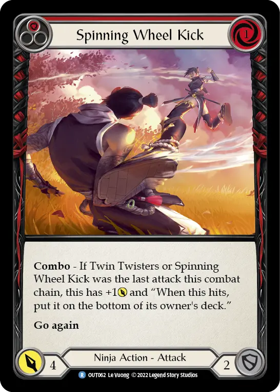 Spinning Wheel Kick — Rainbow Foil