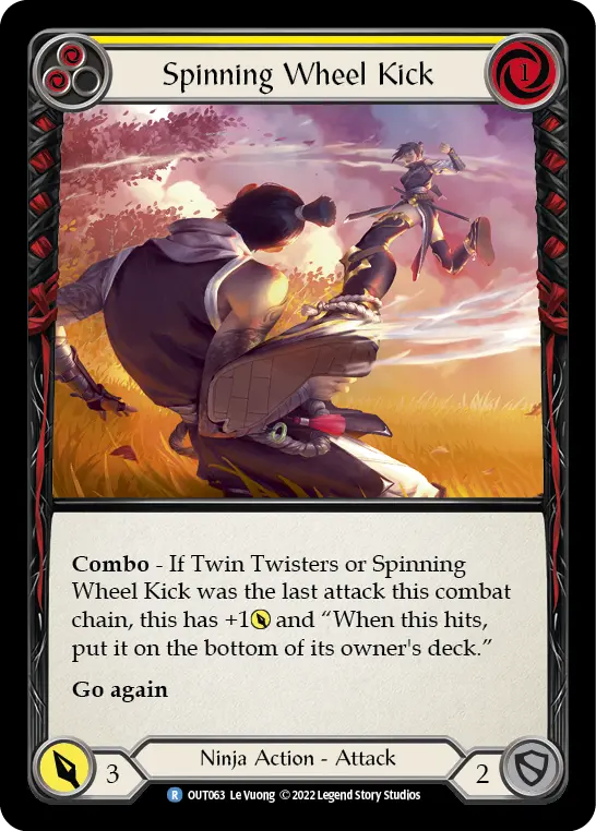 Spinning Wheel Kick