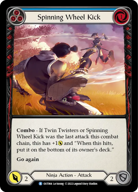 Spinning Wheel Kick — Rainbow Foil