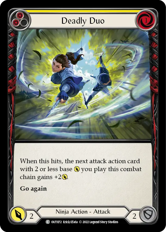 Deadly Duo — Rainbow Foil