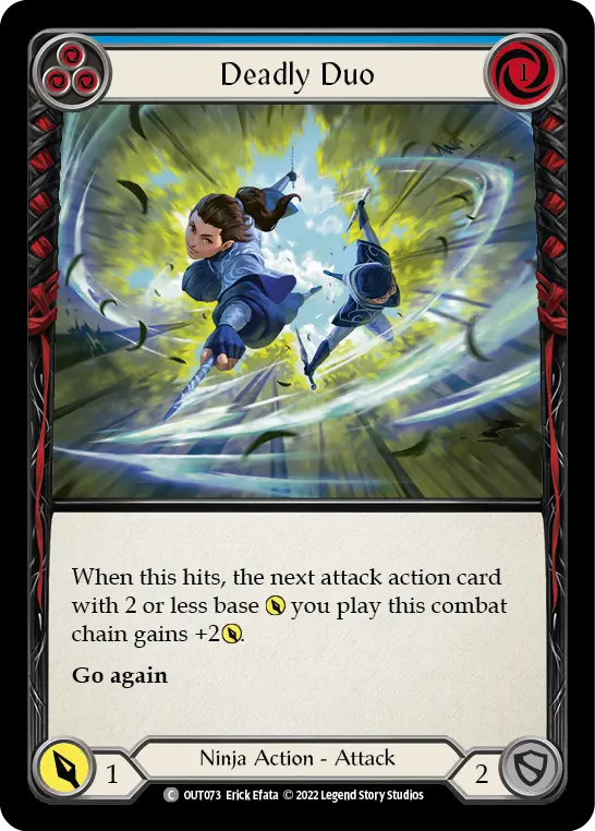 Deadly Duo — Rainbow Foil