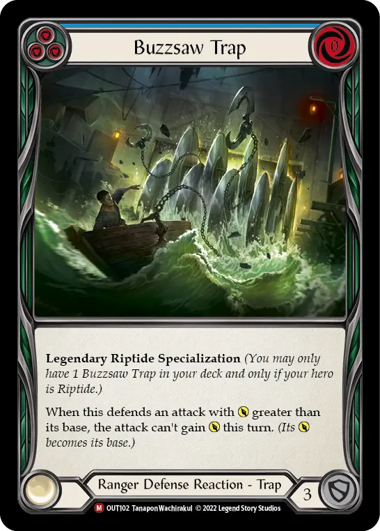 Buzzsaw Trap — Rainbow Foil