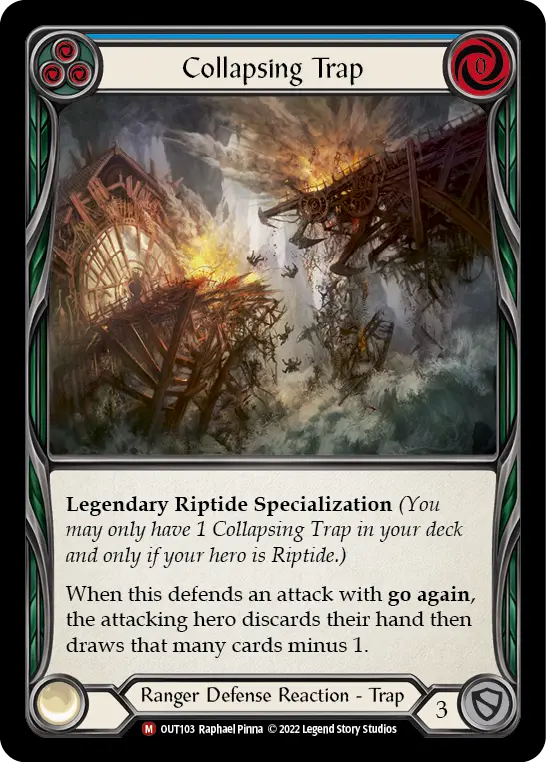 Collapsing Trap — Rainbow Foil