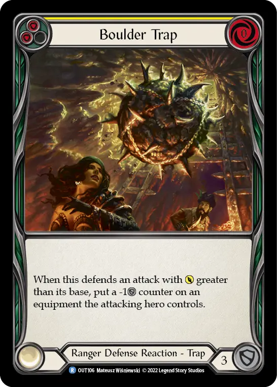 Boulder Trap — Rainbow Foil