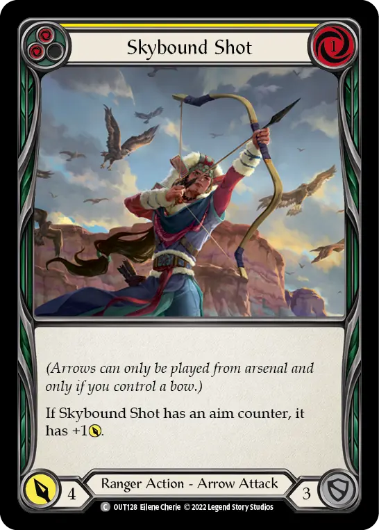 Skybound Shot — Rainbow Foil