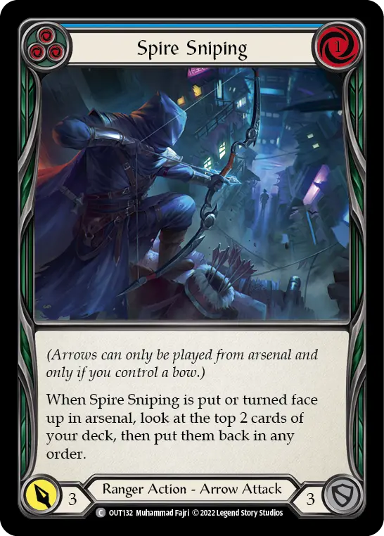Spire Sniping — Rainbow Foil