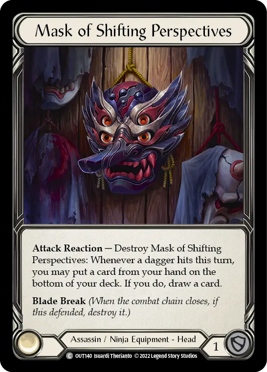 Mask of Shifting Perspectives — Cold Foil
