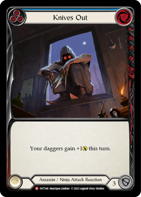 Knives Out — Rainbow Foil