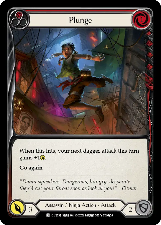 Plunge — Rainbow Foil