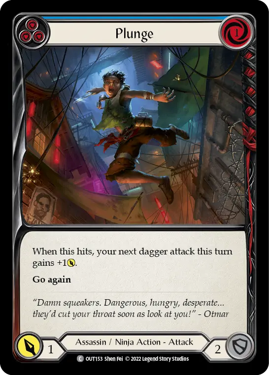 Plunge — Rainbow Foil