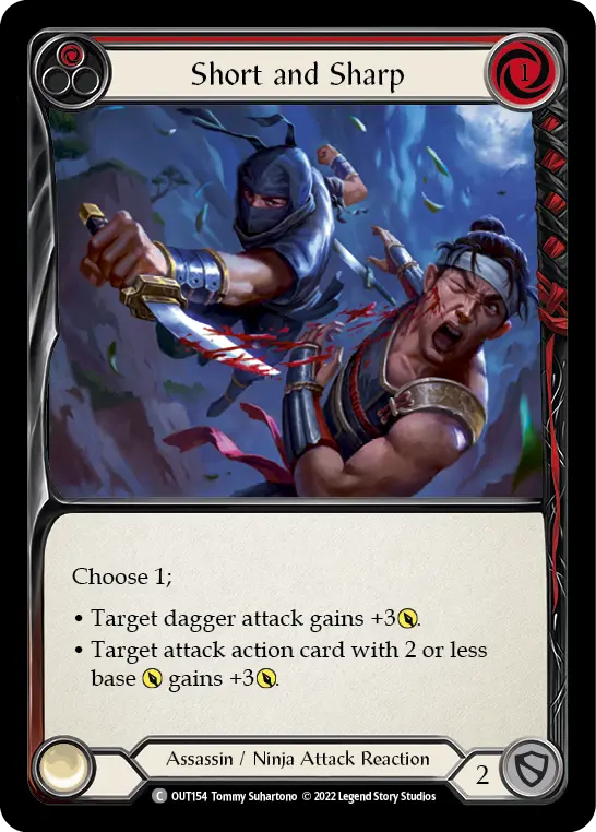 Short and Sharp — Rainbow Foil