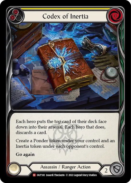 Codex of Inertia — Rainbow Foil