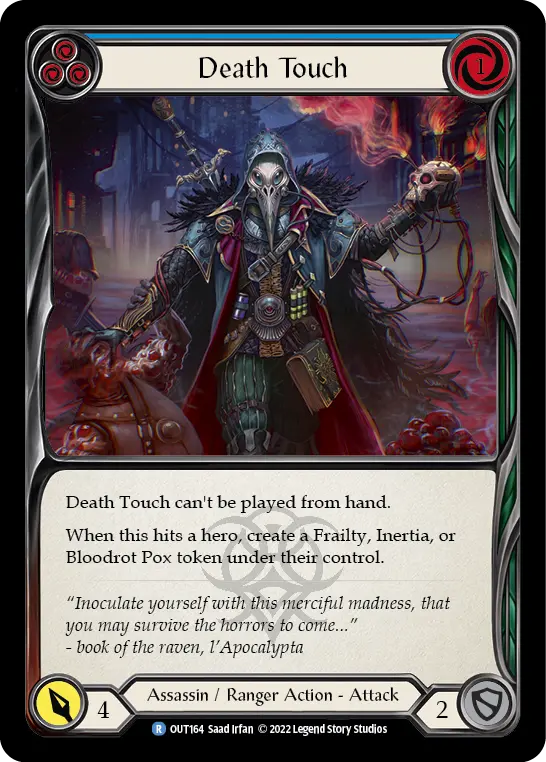 Death Touch — Rainbow Foil