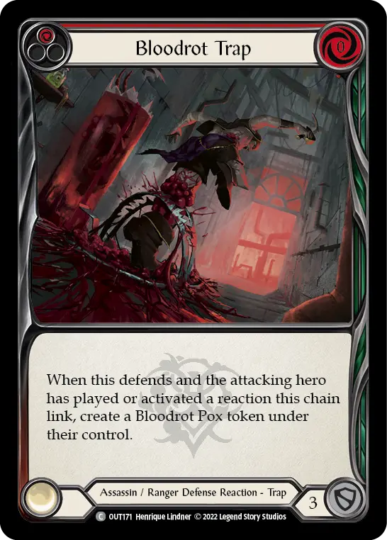 Bloodrot Trap — Rainbow Foil
