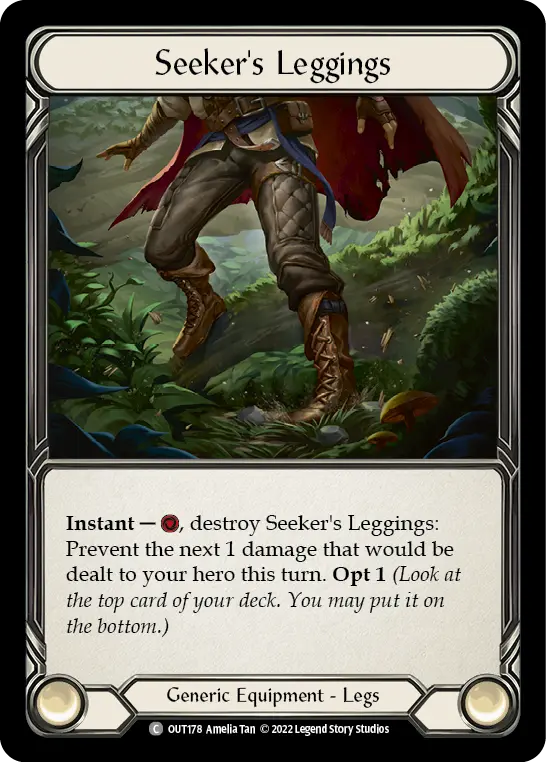 Seeker's Leggings — Cold Foil