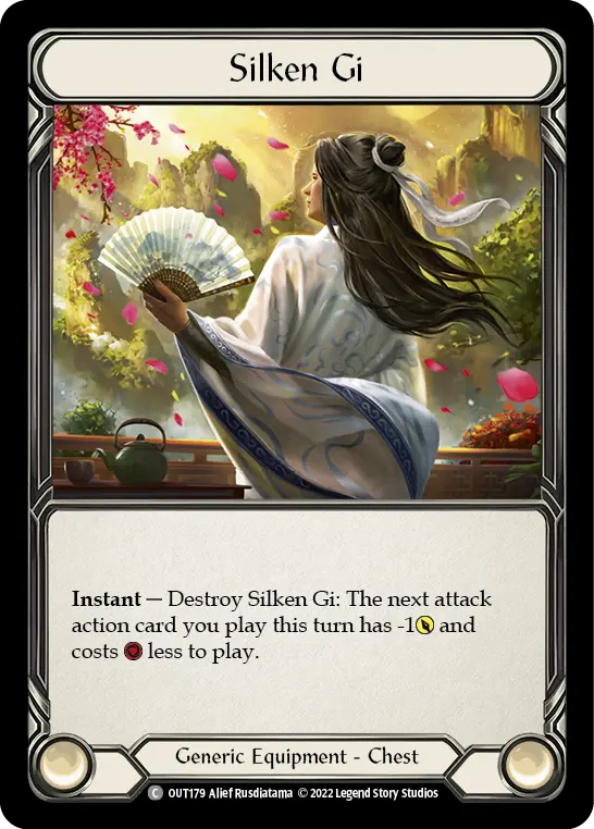 Silken Gi — Rainbow Foil
