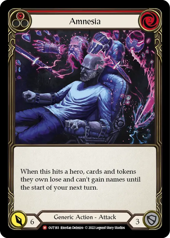 Amnesia — Rainbow Foil