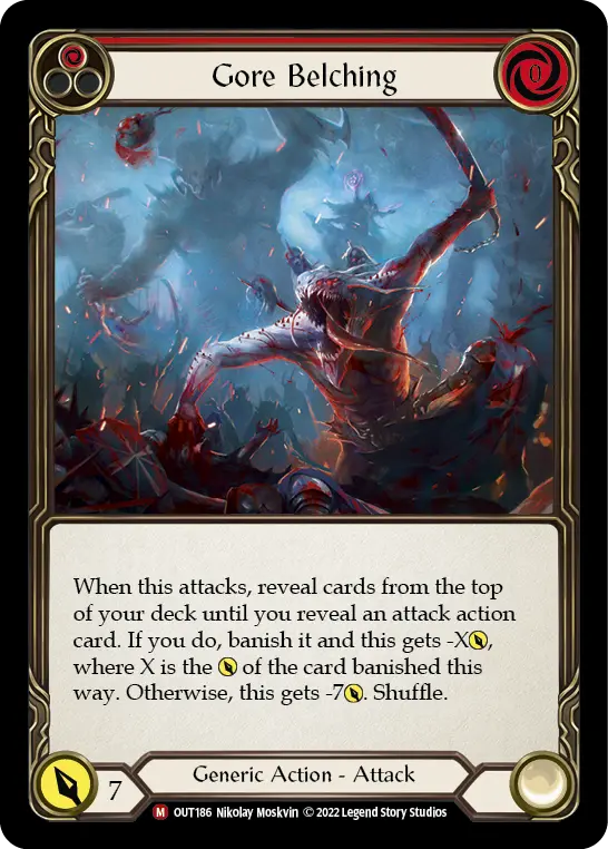 Gore Belching — Rainbow Foil